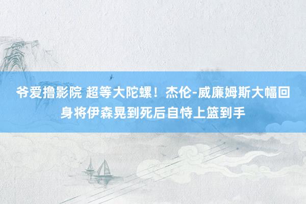 爷爱撸影院 超等大陀螺！杰伦-威廉姆斯大幅回身将伊森晃到死后自恃上篮到手