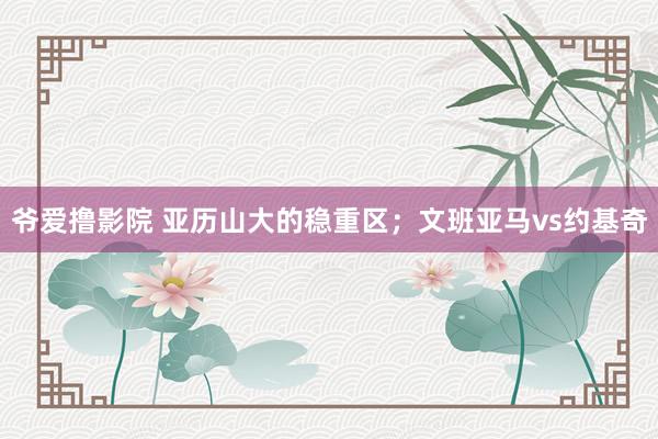 爷爱撸影院 亚历山大的稳重区；文班亚马vs约基奇