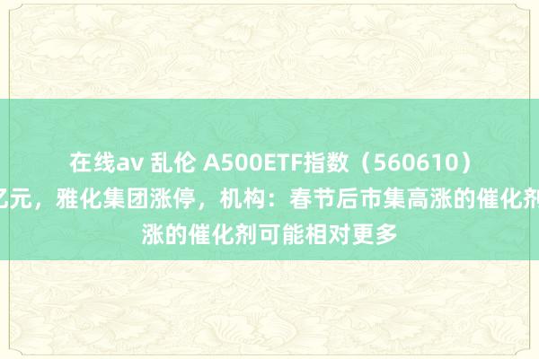在线av 乱伦 A500ETF指数（560610）早盘成交逾6亿元，雅化集团涨停，机构：春节后市集高涨的催化剂可能相对更多