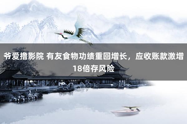 爷爱撸影院 有友食物功绩重回增长，应收账款激增18倍存风险